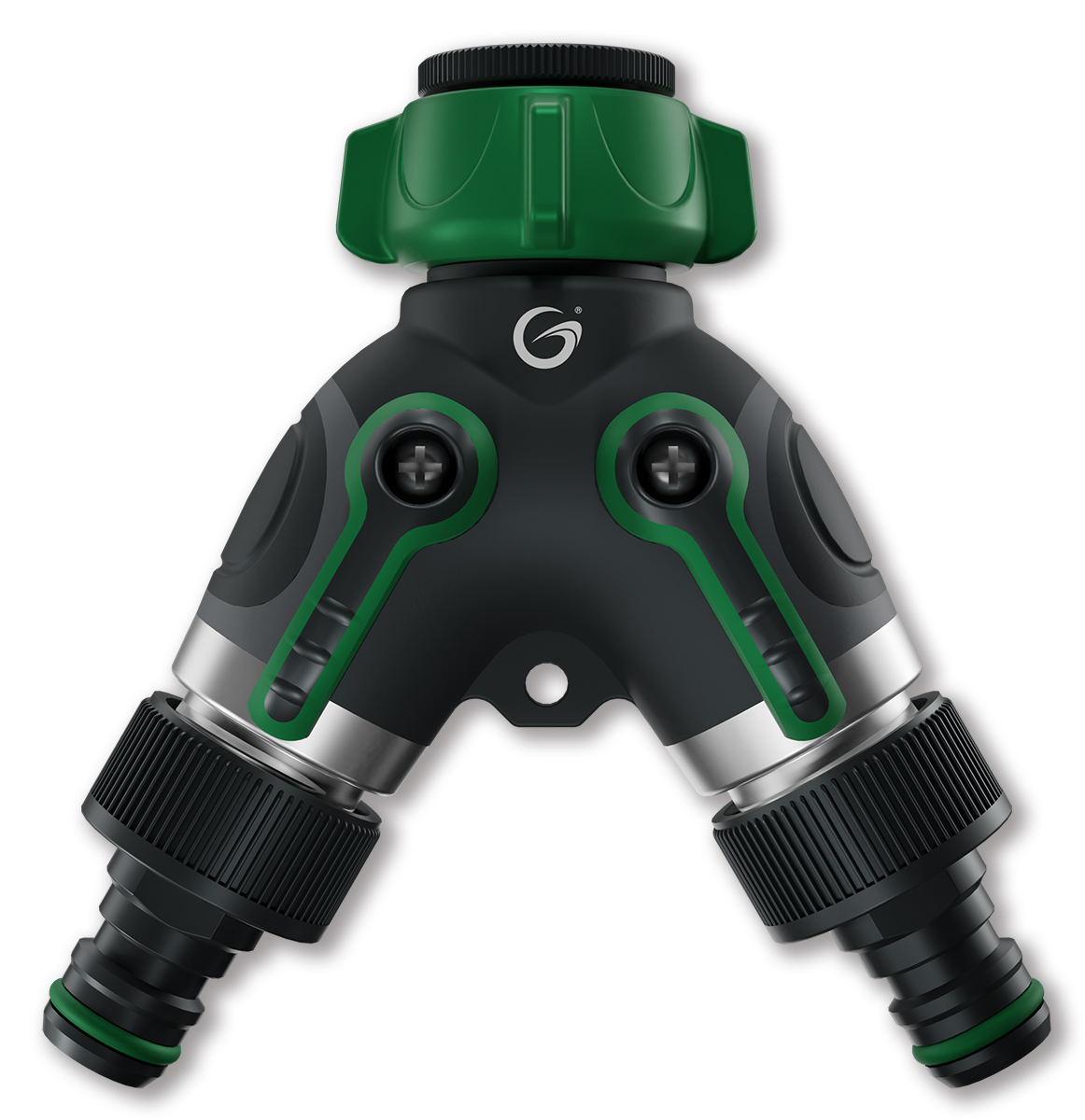Grimsholm 2-Wege-Wasserhahn-Adapter mit Ein/Aus-Funktion