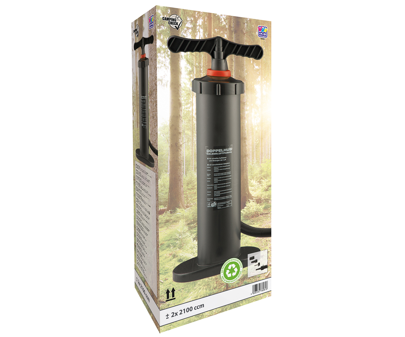 Happy Doppelhubpumpe, 2 x 3000 cm Happy Doppelhubpumpe, 2 x 3000 cm