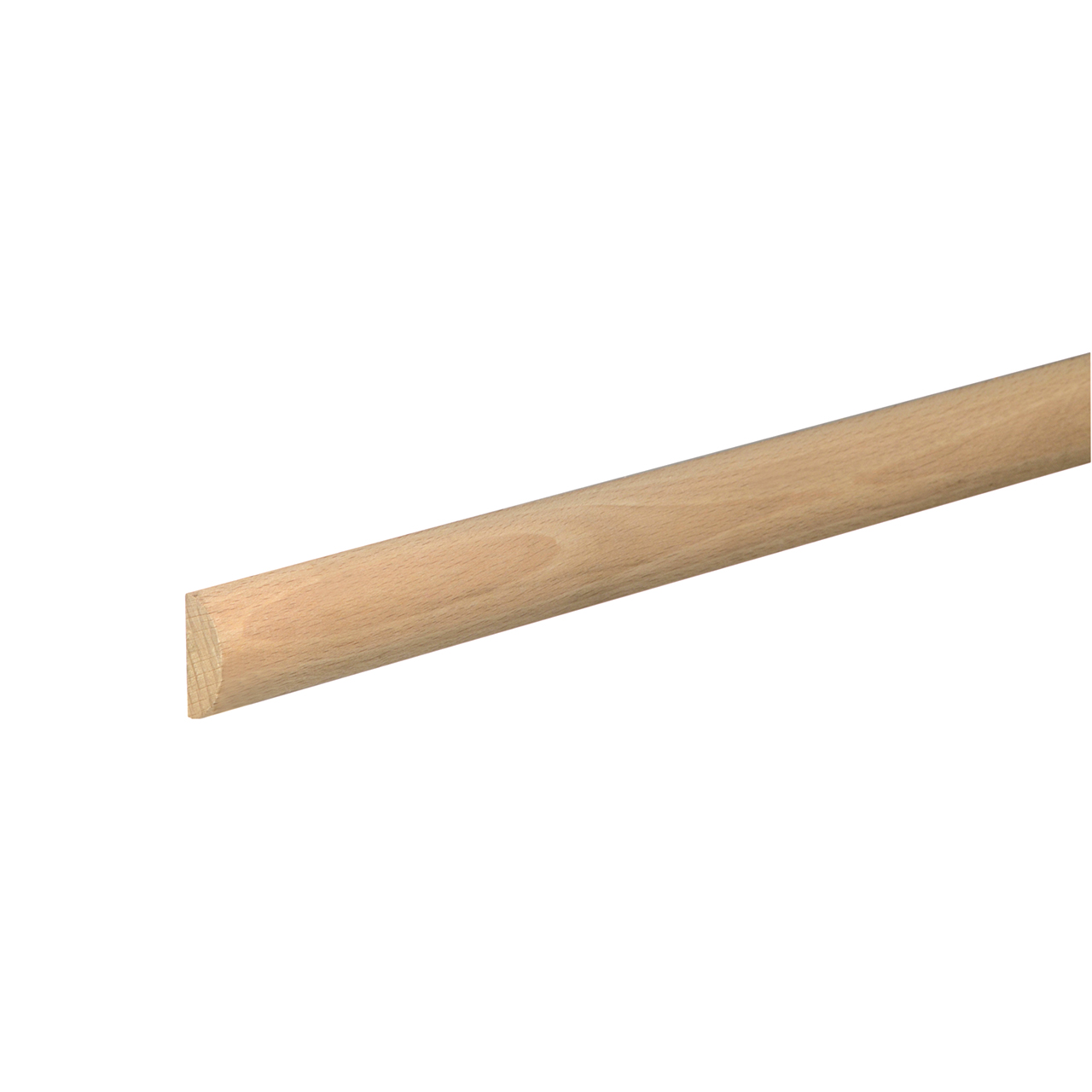 544124 Neuhofer Halbrundstab, Buche roh