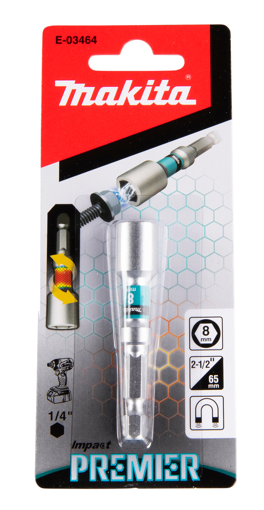 Makita Torsion Steckschlüssel SW8 Impact Premier