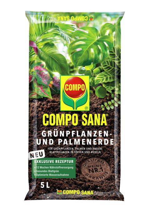 4008398114206 COMPO SANA GRÜNPFLANZEN-U.PALMENERDE 5L