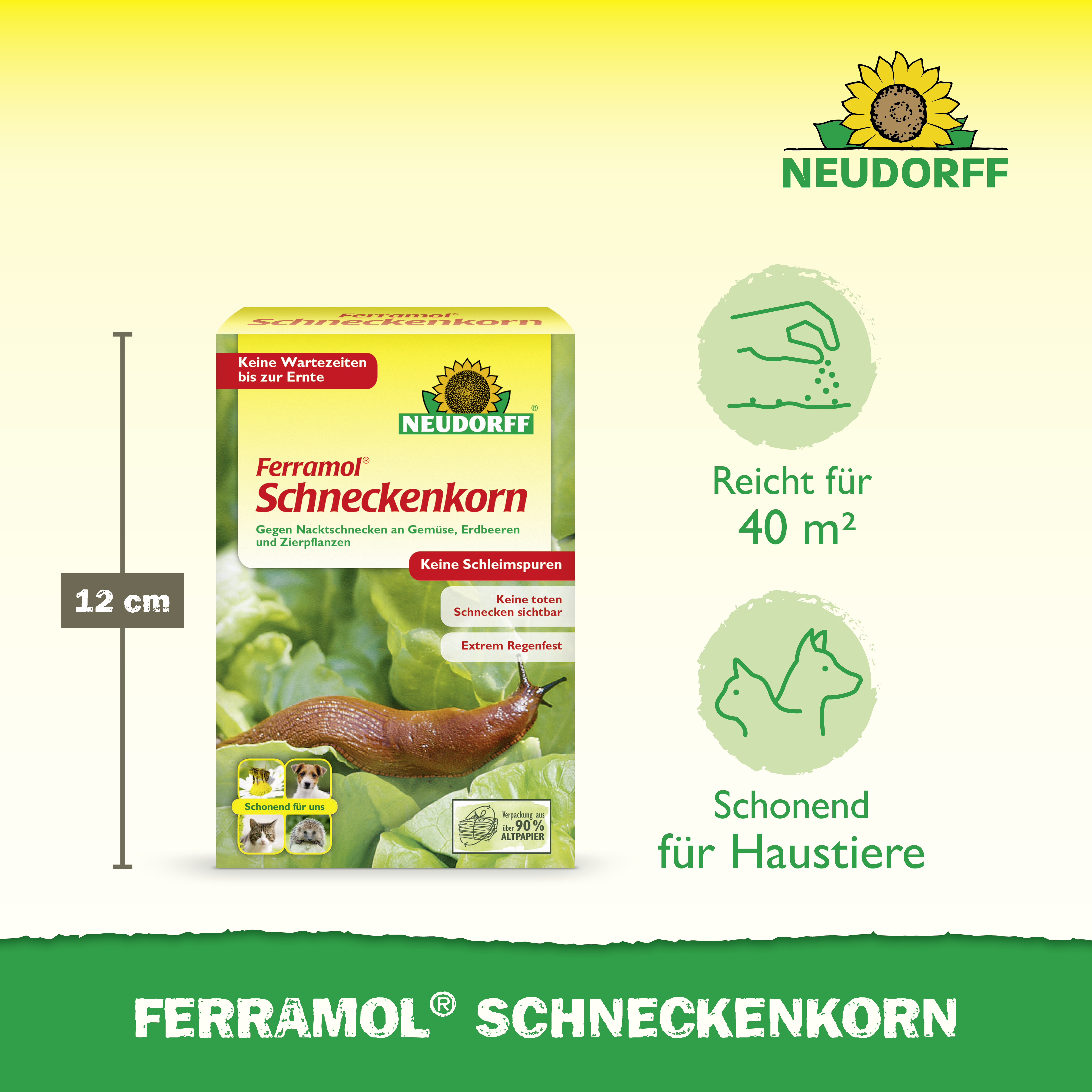 Neudorff Ferramol Schneckenkorn, 200 g