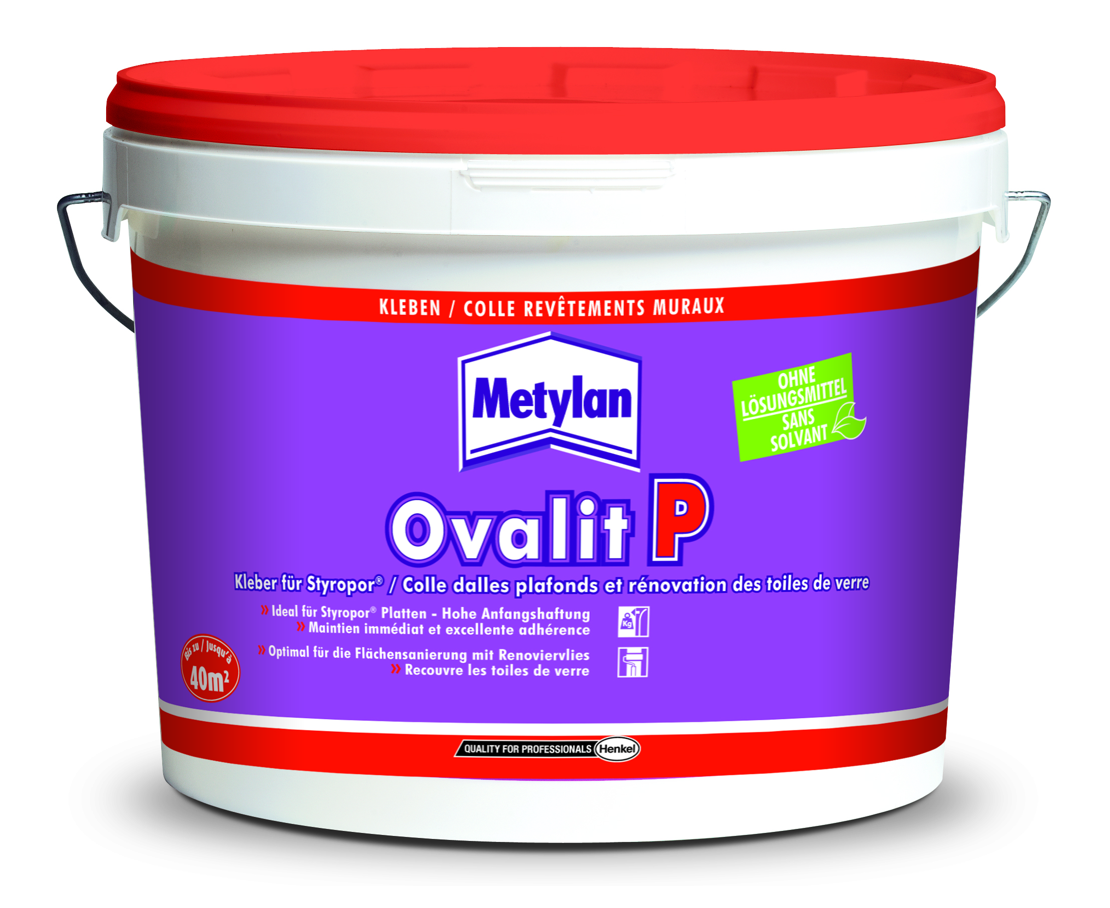 4015000855822_OIP2 Metylan Ovalit P Styroporkleber, 14,0 kg