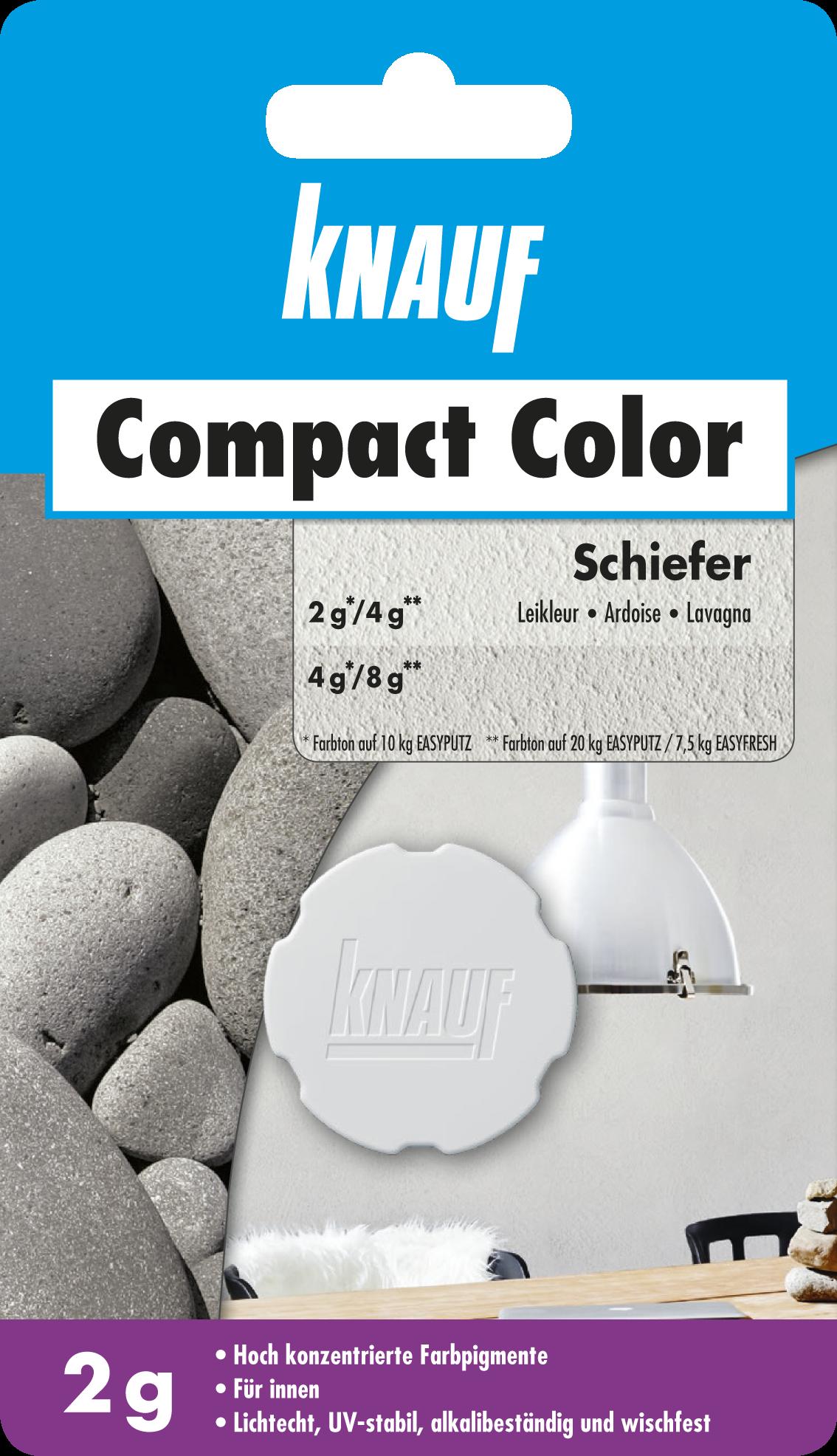 Knauf Compact-Color, Schiefer