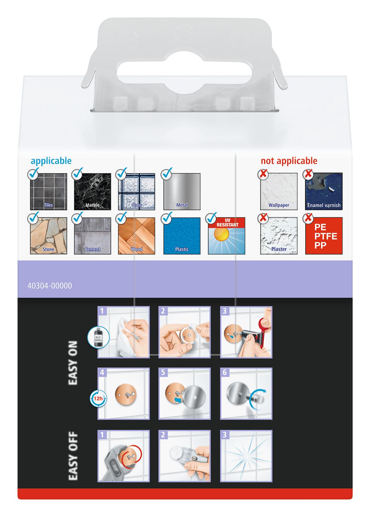 tesa_MOON_403040000000_LI490_back_pa tesa Moon Handtuchhaken