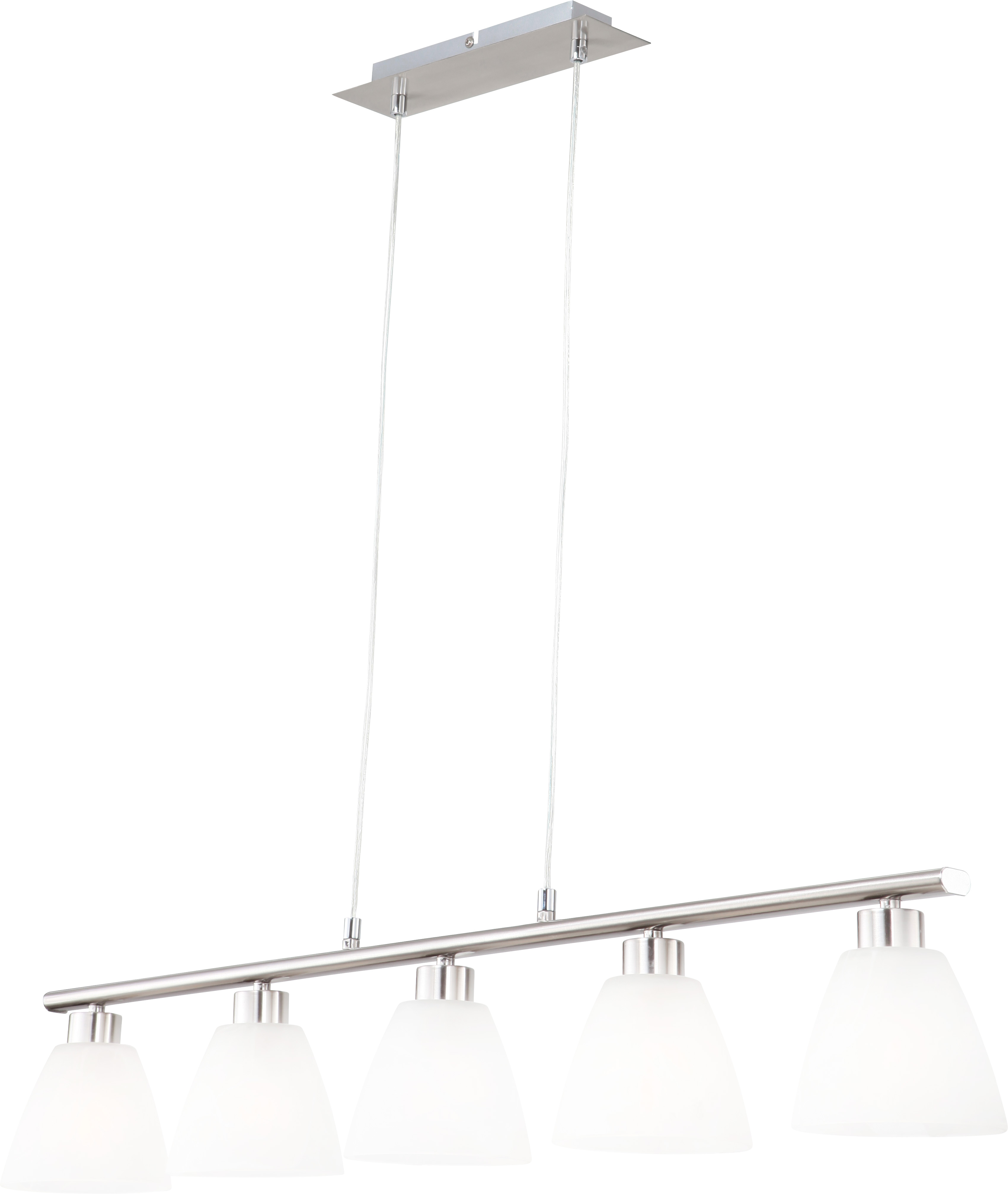 547748_a GLOBO HÄNGELEUCHTE 5XE14 40W GLAS ALABASTER OPTIK