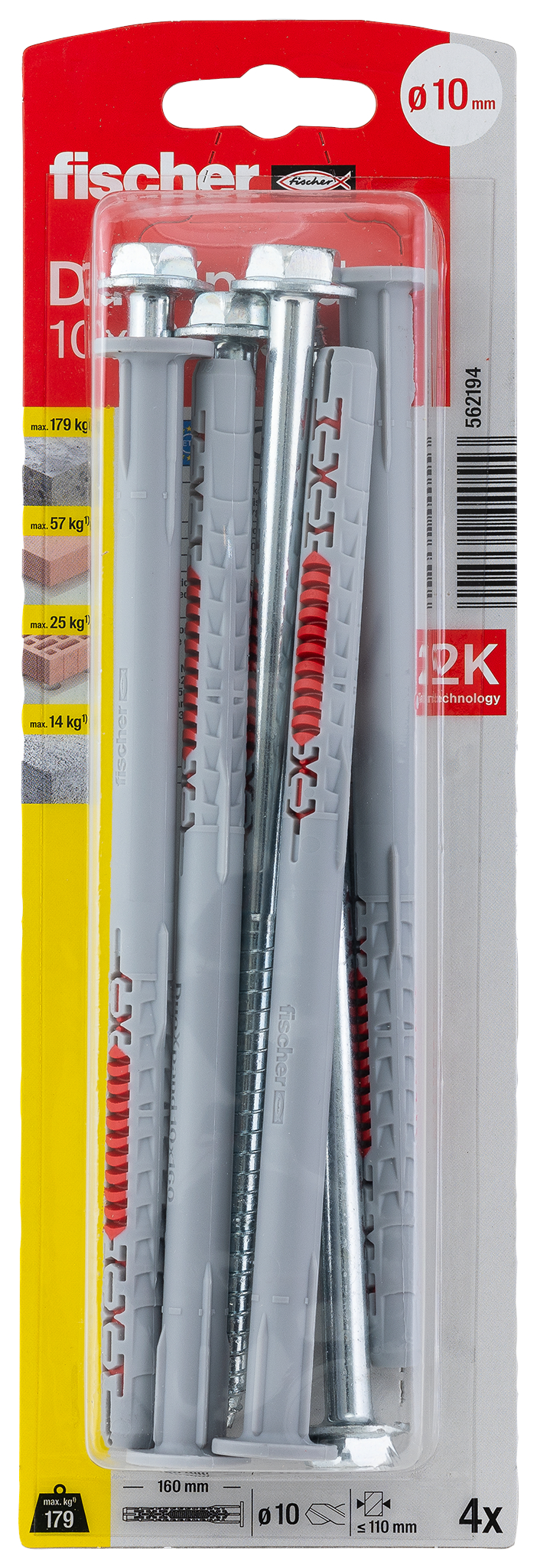 fischer DuoXpand 10x160 FUS K (4) fischer DuoXpand 10x160 FUS K (4)