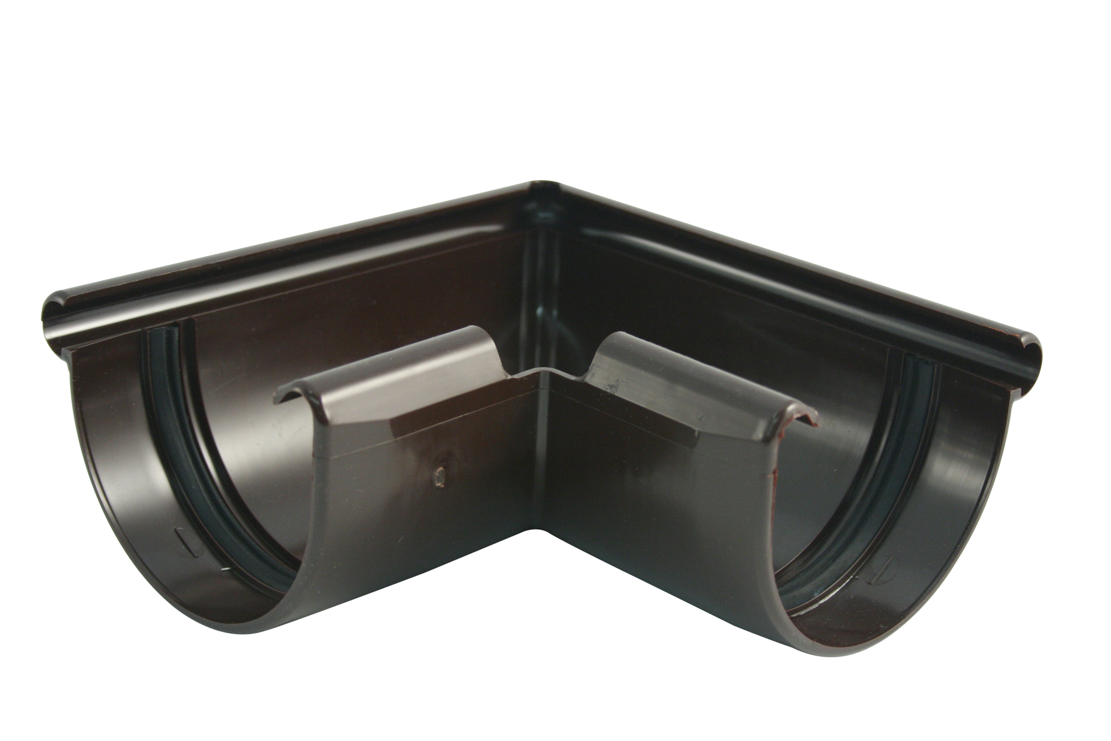 4002644075938 Marley Außenecke 90°, braun, 8-tlg.