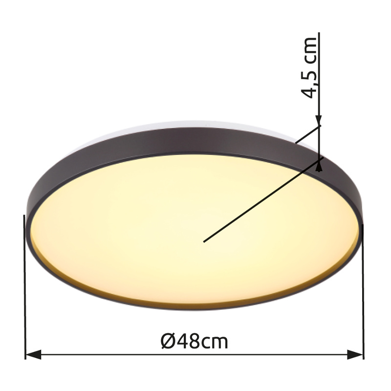 Globo Deckenleuchte ECLYPSE