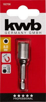 Kwb Sechskant-Steckschlüssel, 8 mm