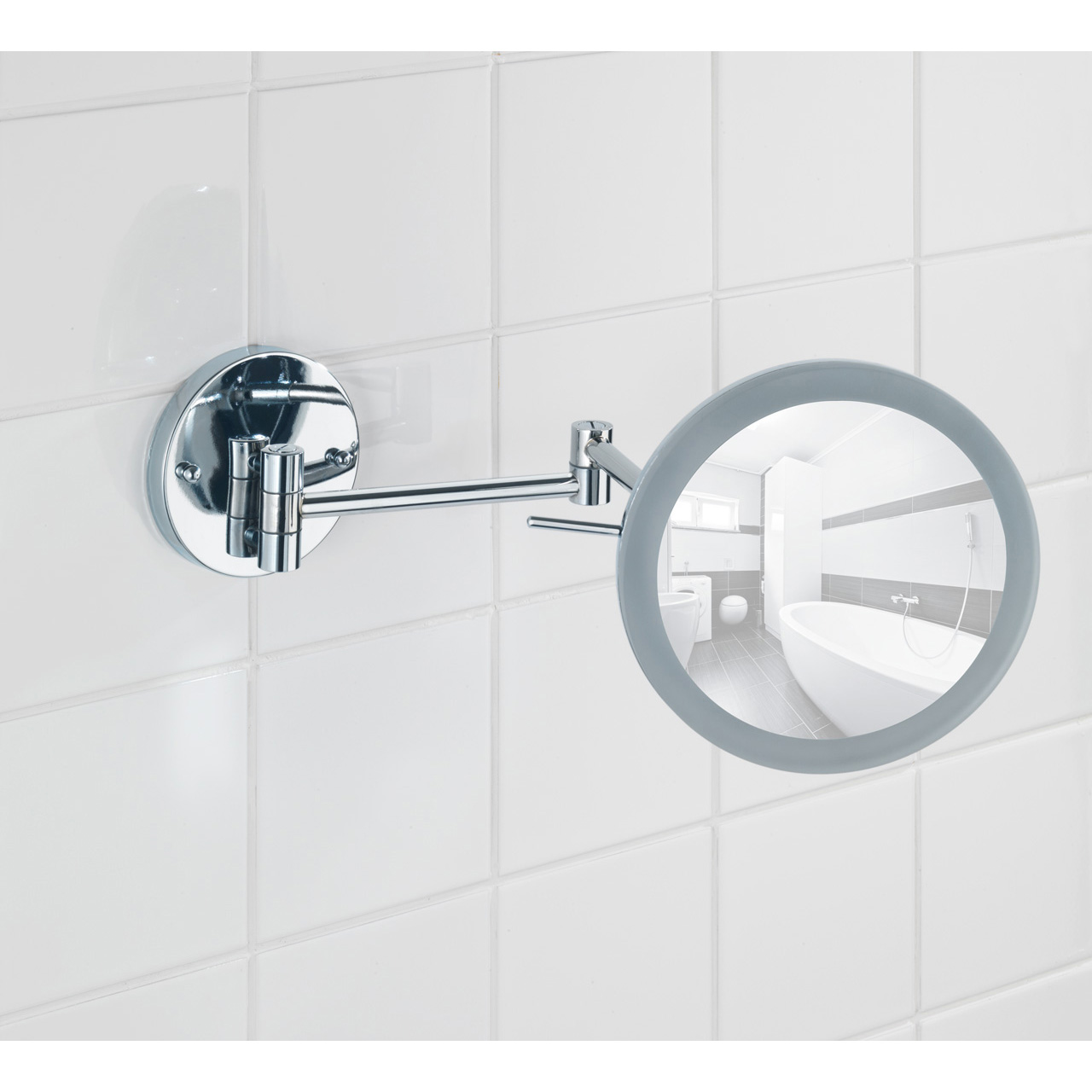 370492-Power-Loc-LED-Wandspiegel-Aura_AMBI_09 WENKO POWER LOC AURA LED WANDSPIEGEL