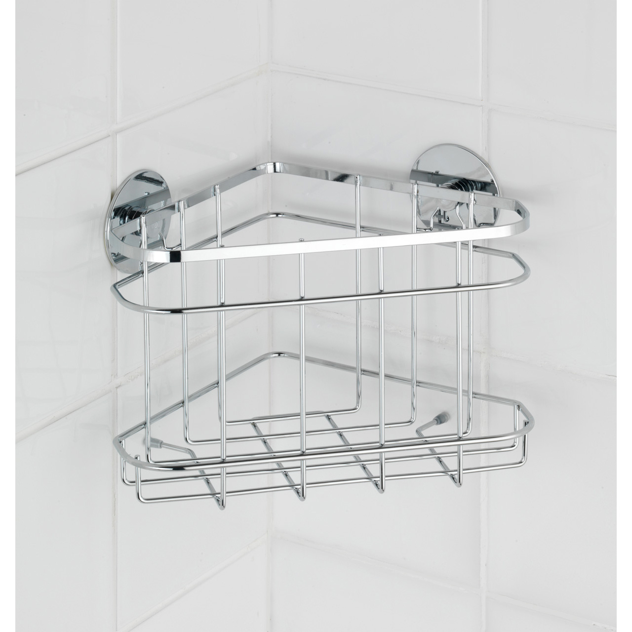 667455-Turbo-Loc-Eckkorb-Edelstahl_AMBI_02 WENKO TURBO-LOC ECKKORB EDELSTAHL