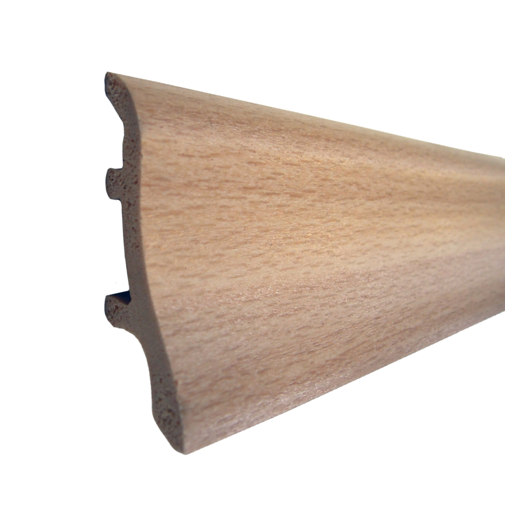 Döllken Hartschaumleiste Classic 50, buche rot