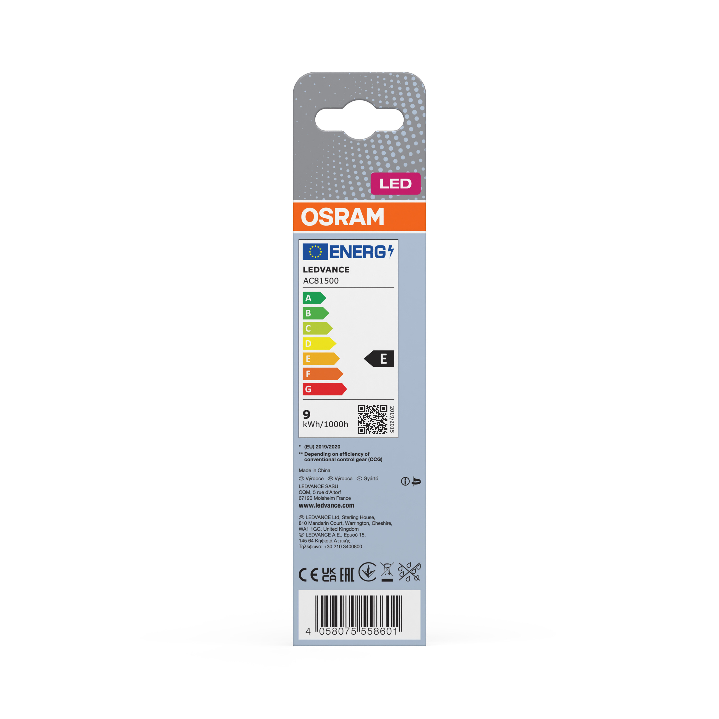 Osram DULUX LED Röhre 17,1 cm, kaltweiß