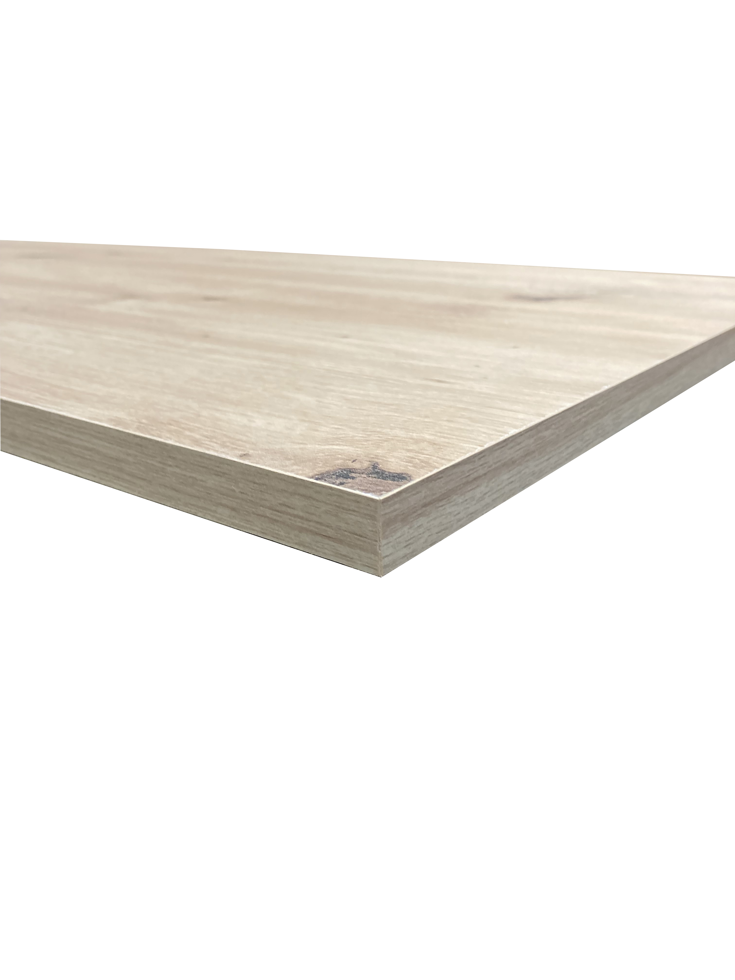 ZEG Möbelbauplatte, 260 x 60 x 1,9 cm, Eiche astig