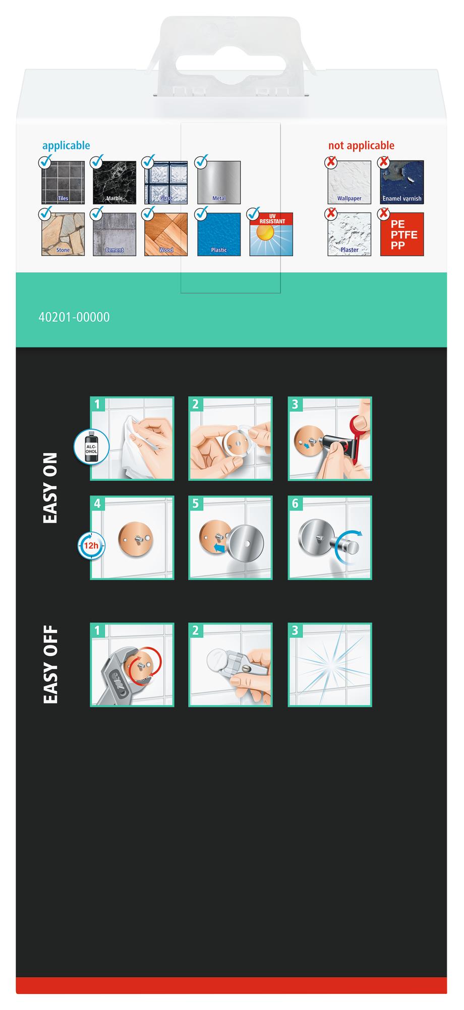 tesa_ALUXX_402010000000_LI490_back_pa tesa Aluxx Ablagekorb, einstöckig, viereckig