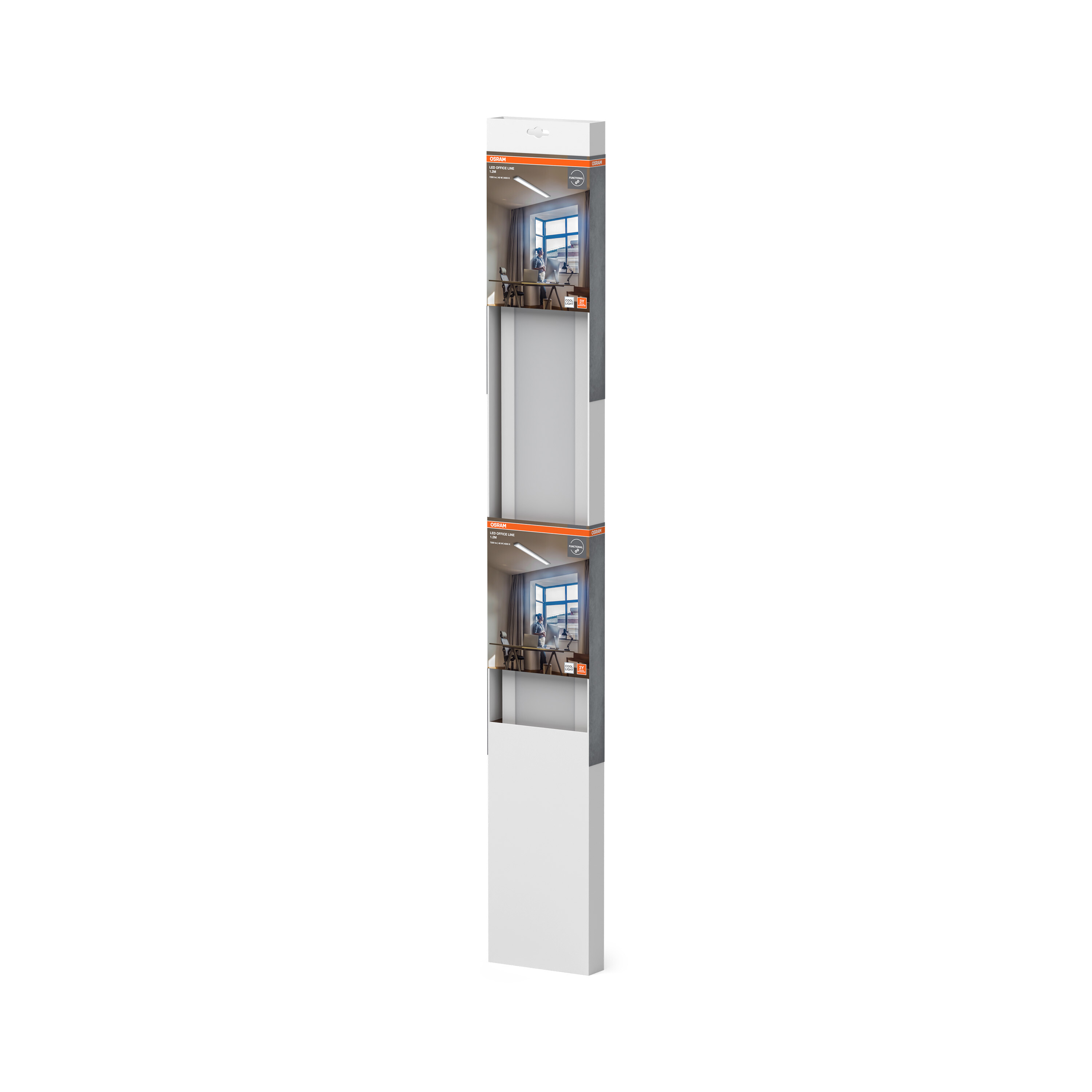 Osram Deckenleuchte "LED Office Line 1.2M" 48W, 4000K