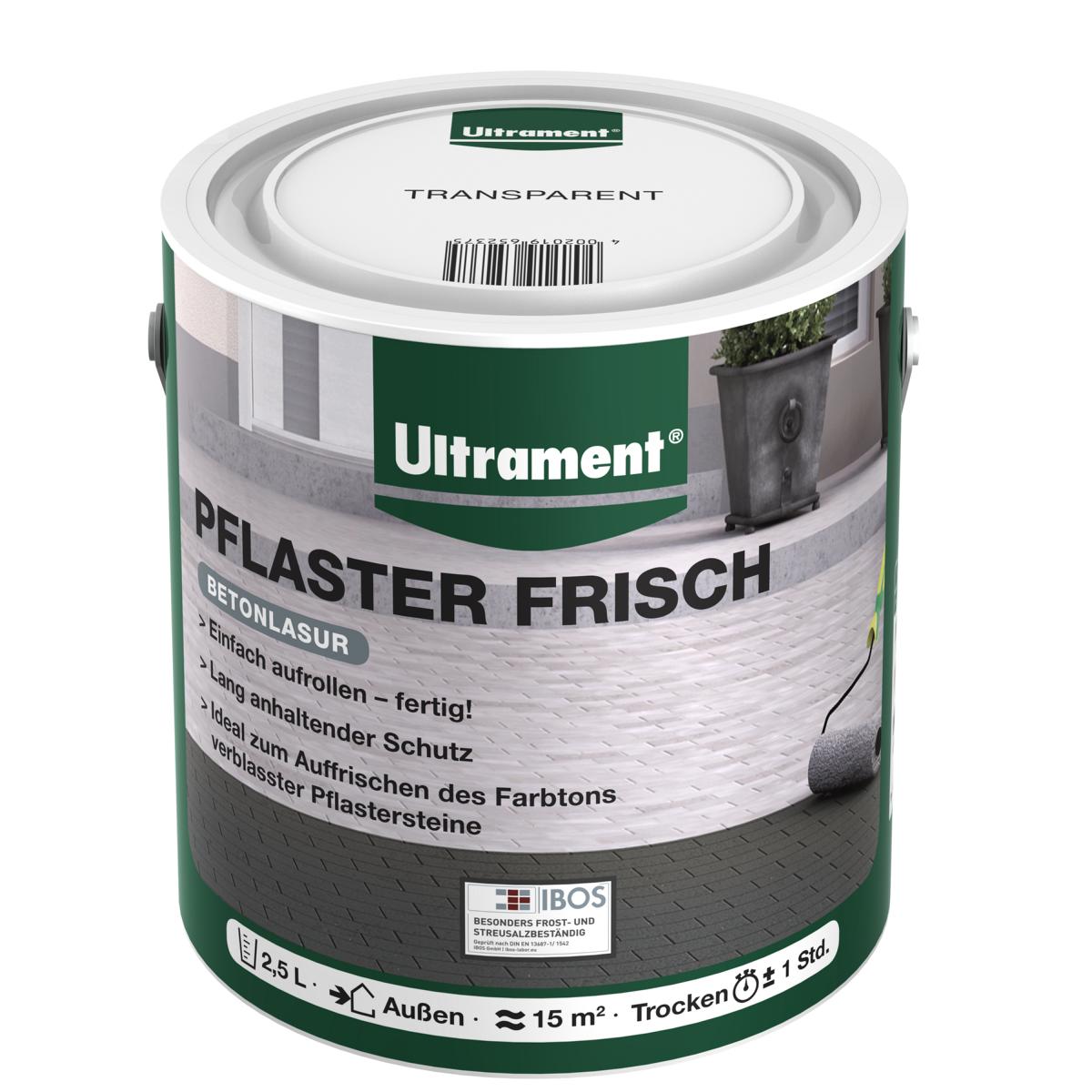 Ultrament Pflaster Frisch transparent, 2,5L