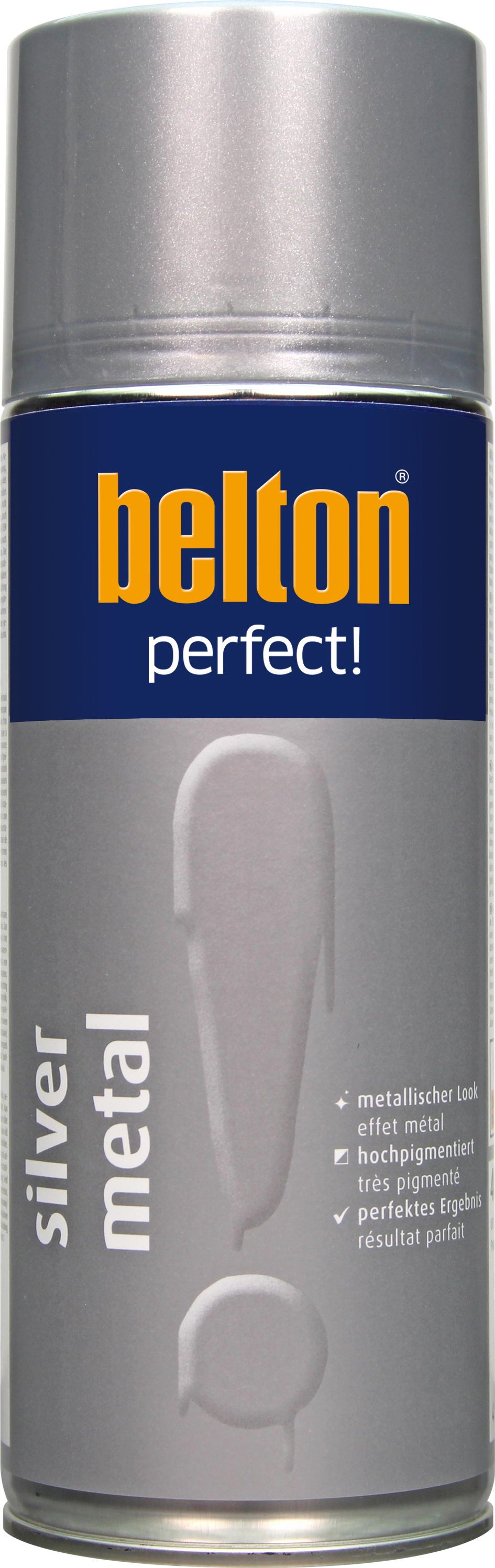 belton Perfect silver metal LH seidenmatt, 400ml belton Perfect silver metal LH seidenmatt, 400ml