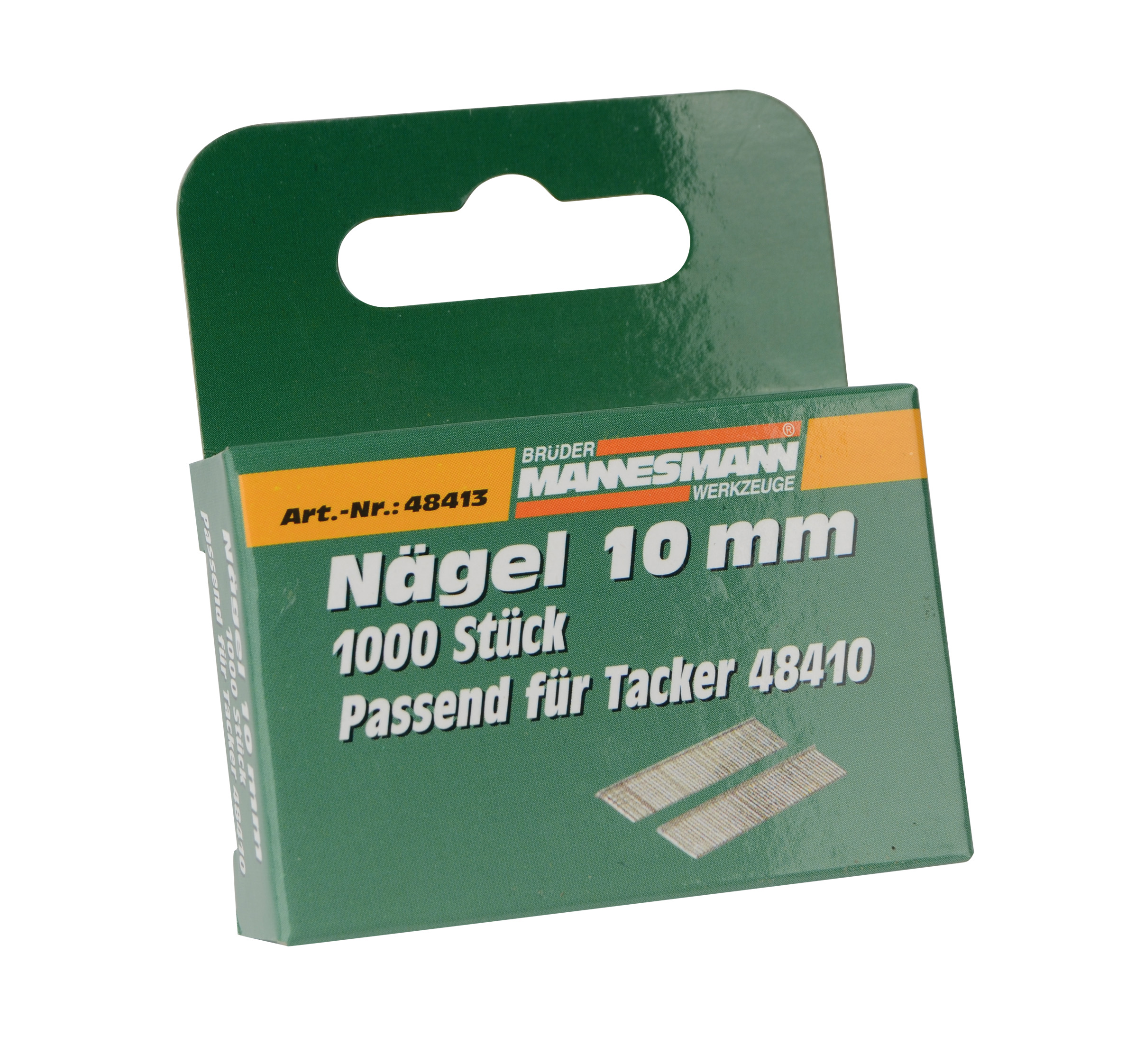 M48413_Naegel Mannesmann Ersatznägel 10mm 1000 Stück