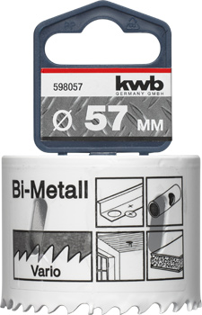 598057-300 Kwb HSS-Lochsäge, 57 mm