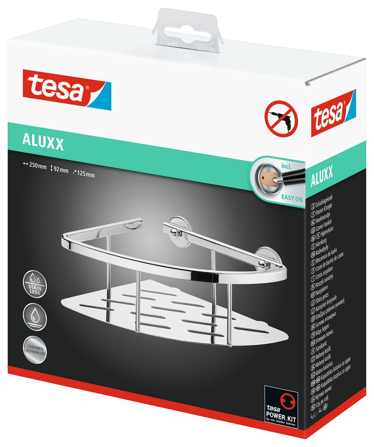 tesa_ALUXX_402030000000_LI490_right_pa tesa Aluxx Eckablagekorb, einstöckig