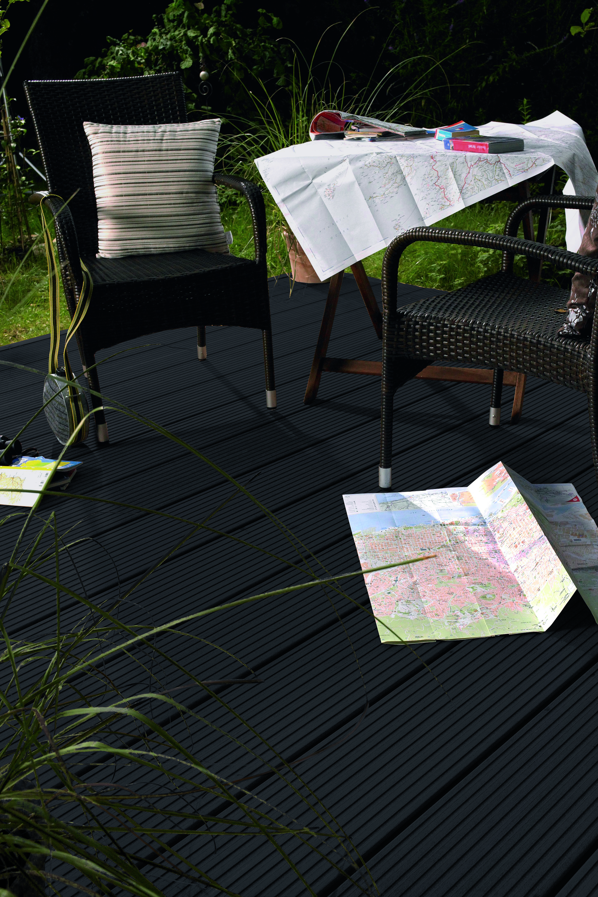 Rettenmeier wpc terrassendiele ebenholz, 21 x 145 mm, 2 m Rettenmeier wpc terrassendiele ebenholz, 21 x 145 mm, 2 m