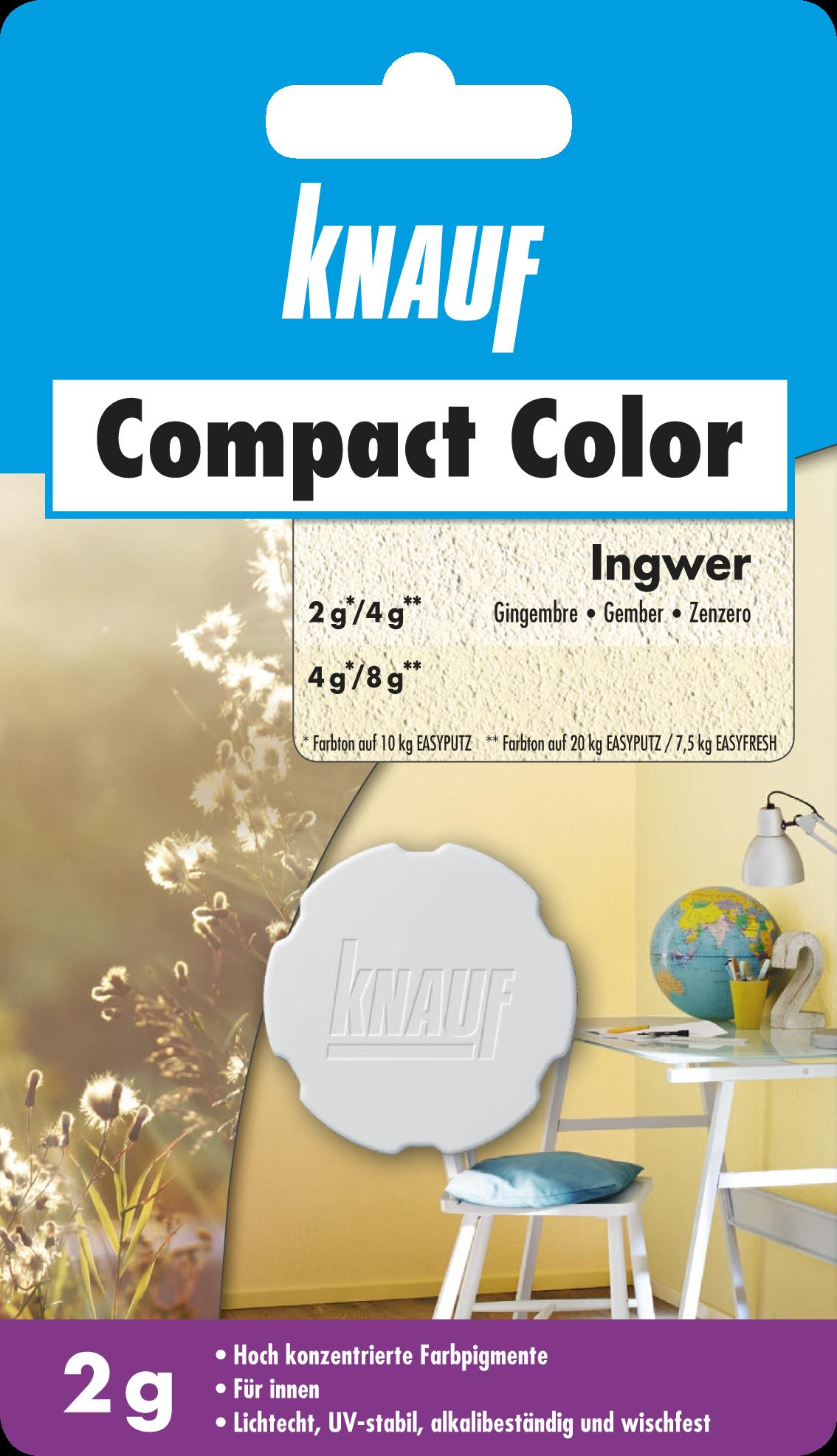 Knauf Compact-Color, Ingwer
