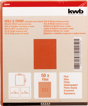 800080-300 Kwb Schleifbogen Flint K 80