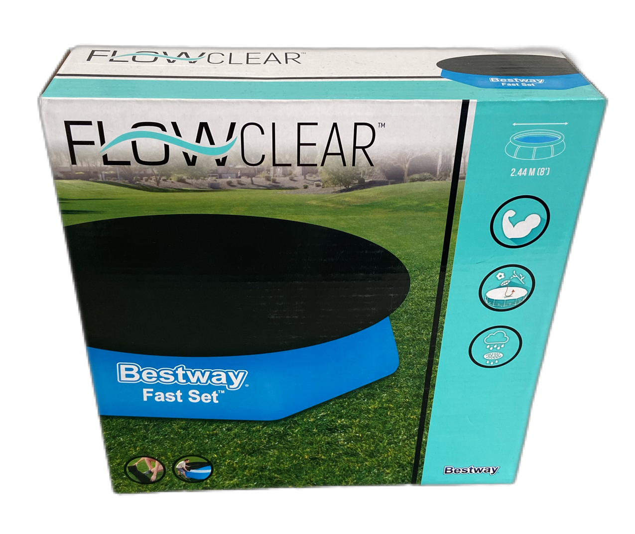 BESTWAY® SO Pool Abdeckung, Ø 244 cm