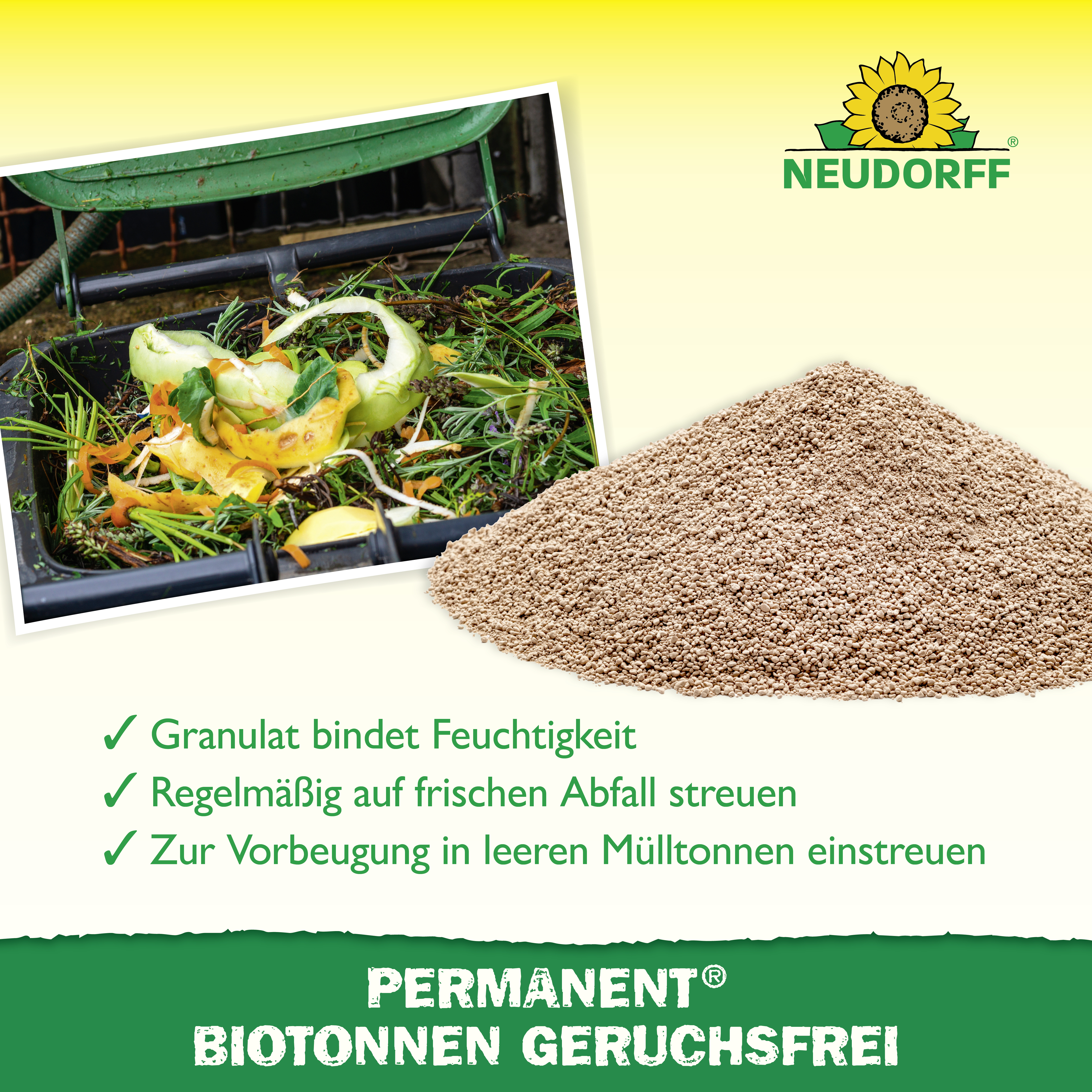 Neudorff Permanent Biotonnen GeruchsFrei