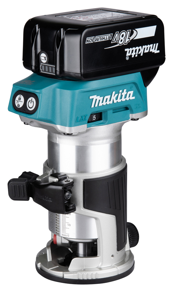 Makita Akku-Multifunktionsfräse DRT50 (Ohne Akku, ohne Ladegerät)