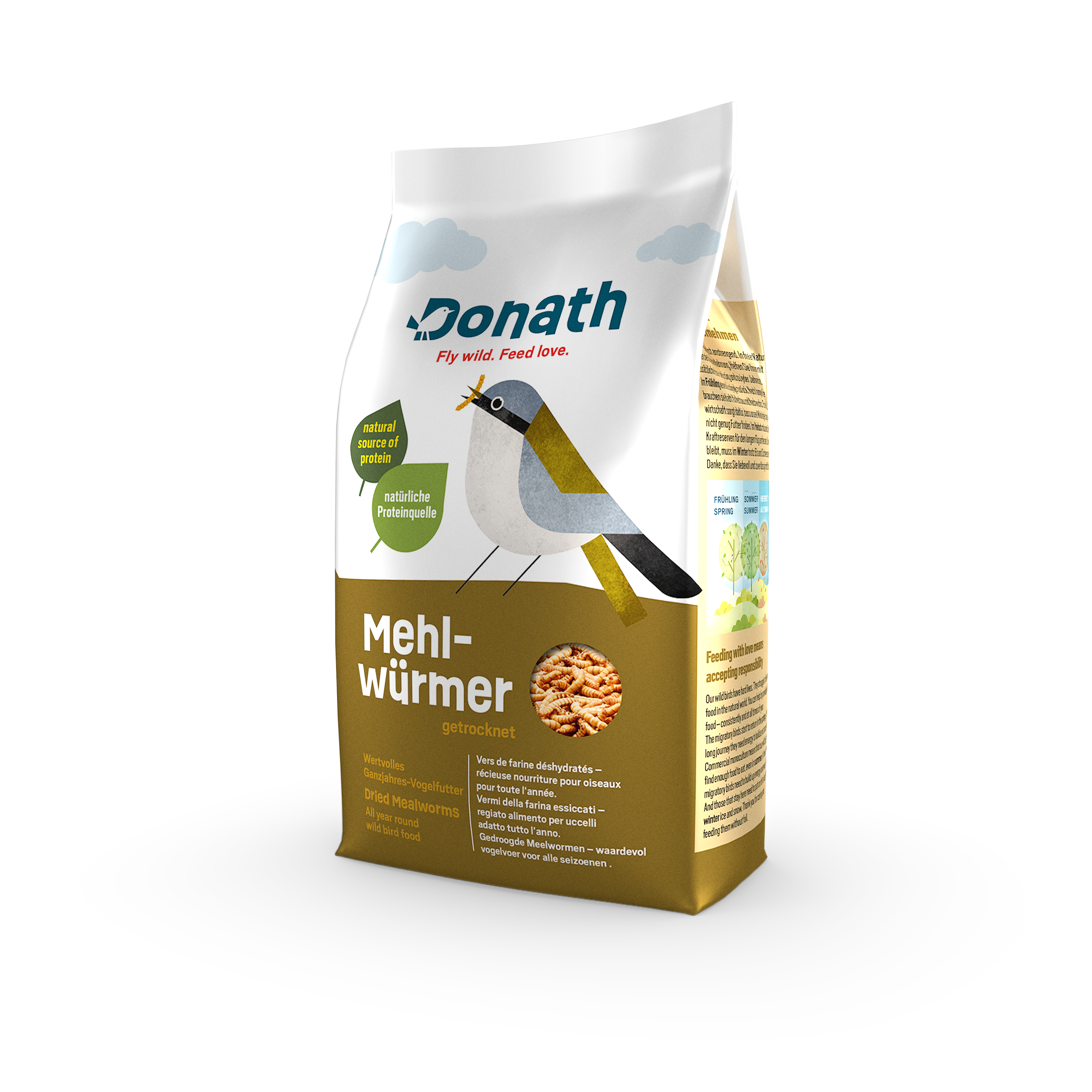 Donath Mehlwürmer getrocknet, 250 g