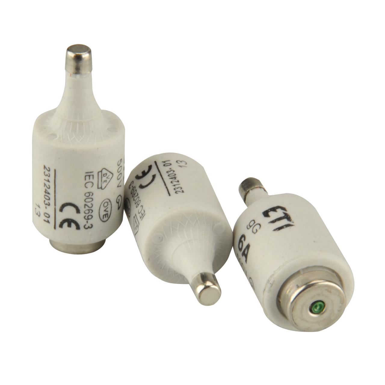 128172 SICHERUNGSPATRONEDT2,E27,GL,500V 6A 5S