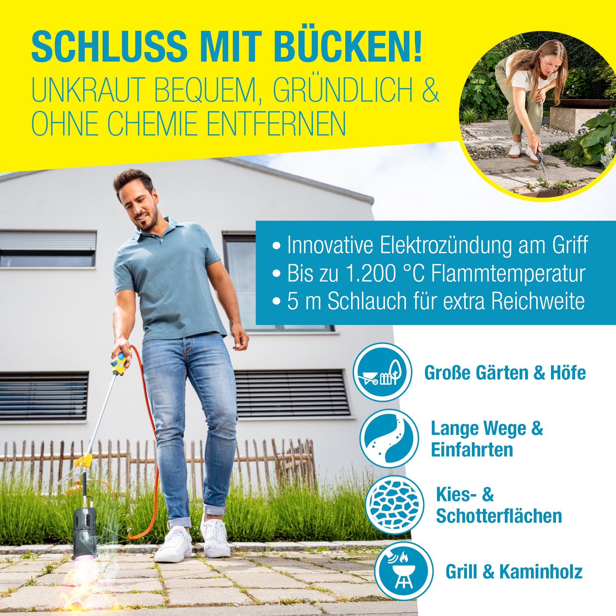 Gloria Thermoflamm Professional E+ Turbo
