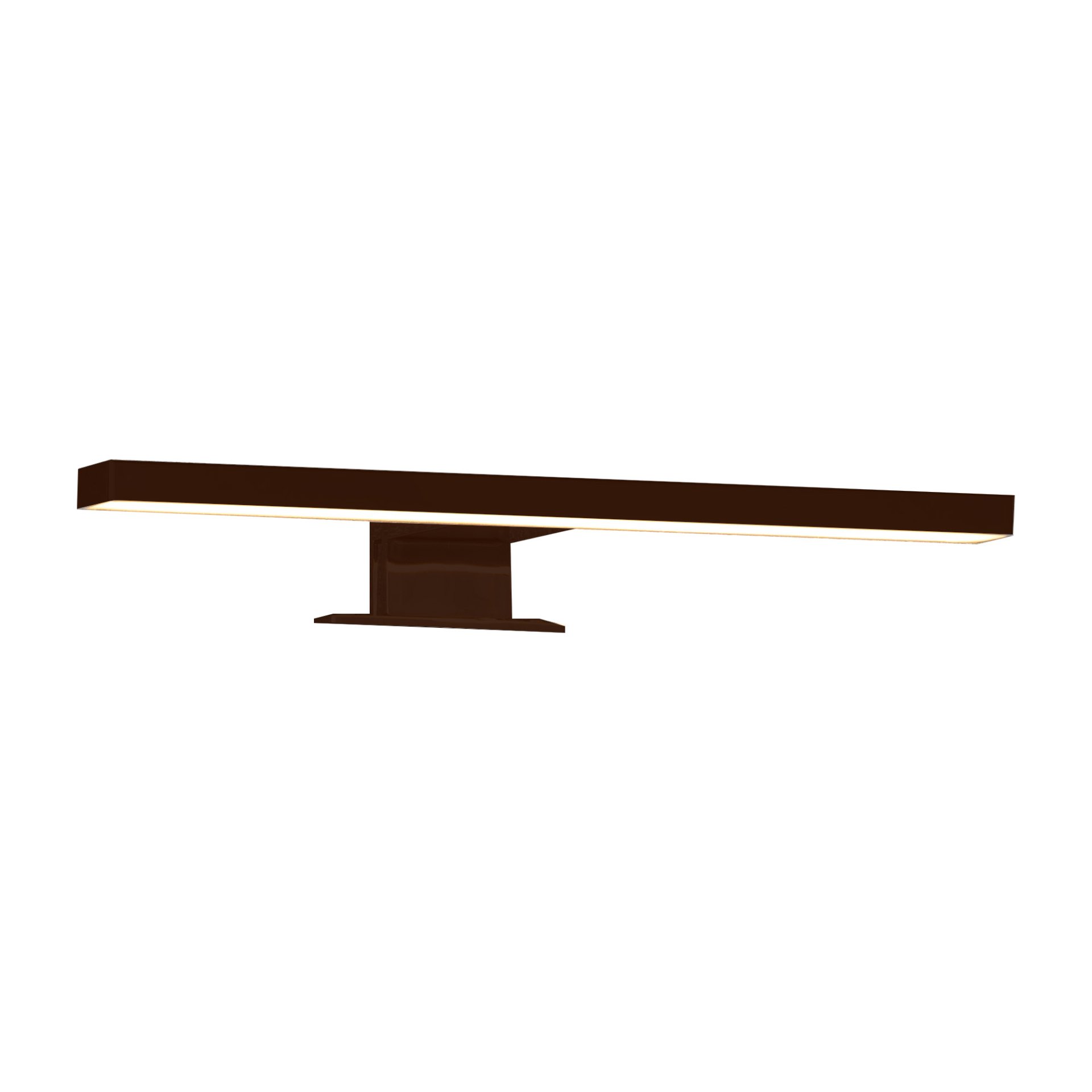 Badmobil LED Aufsatzleuchte, 300 x 46 x 105 mm, schwarz