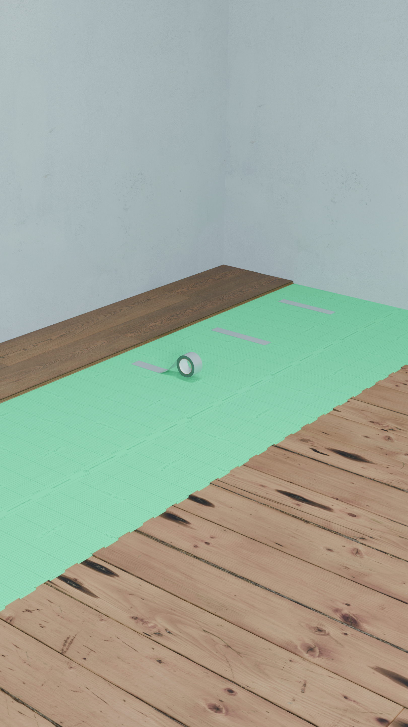 SELITAC Laminat- und Parkettunterlage pro 5 mm, 0,8 x 6,25 m, 5 m²