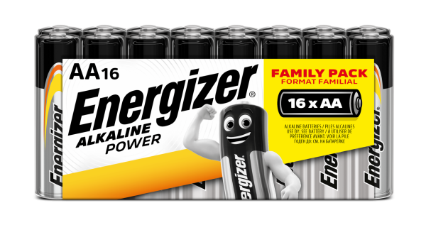 Energizer Classic Family Pack, AA16