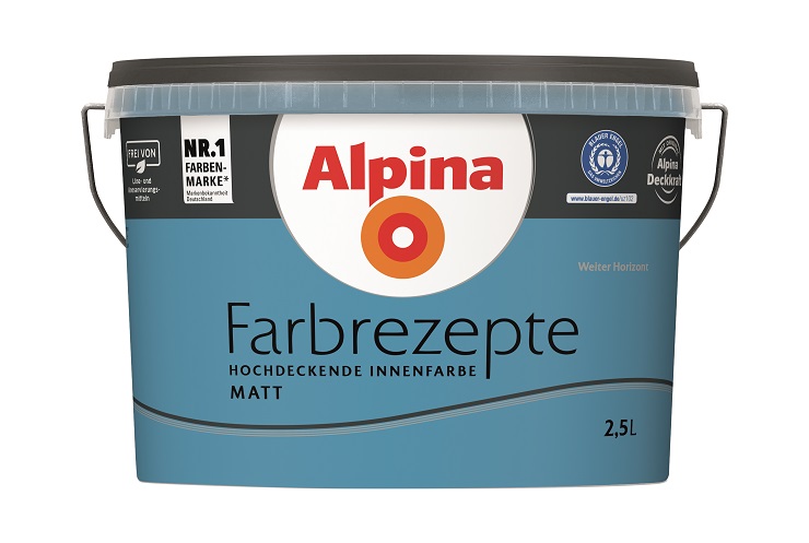 Alpina Farbrezepte Weiter Horizont, 2,5L