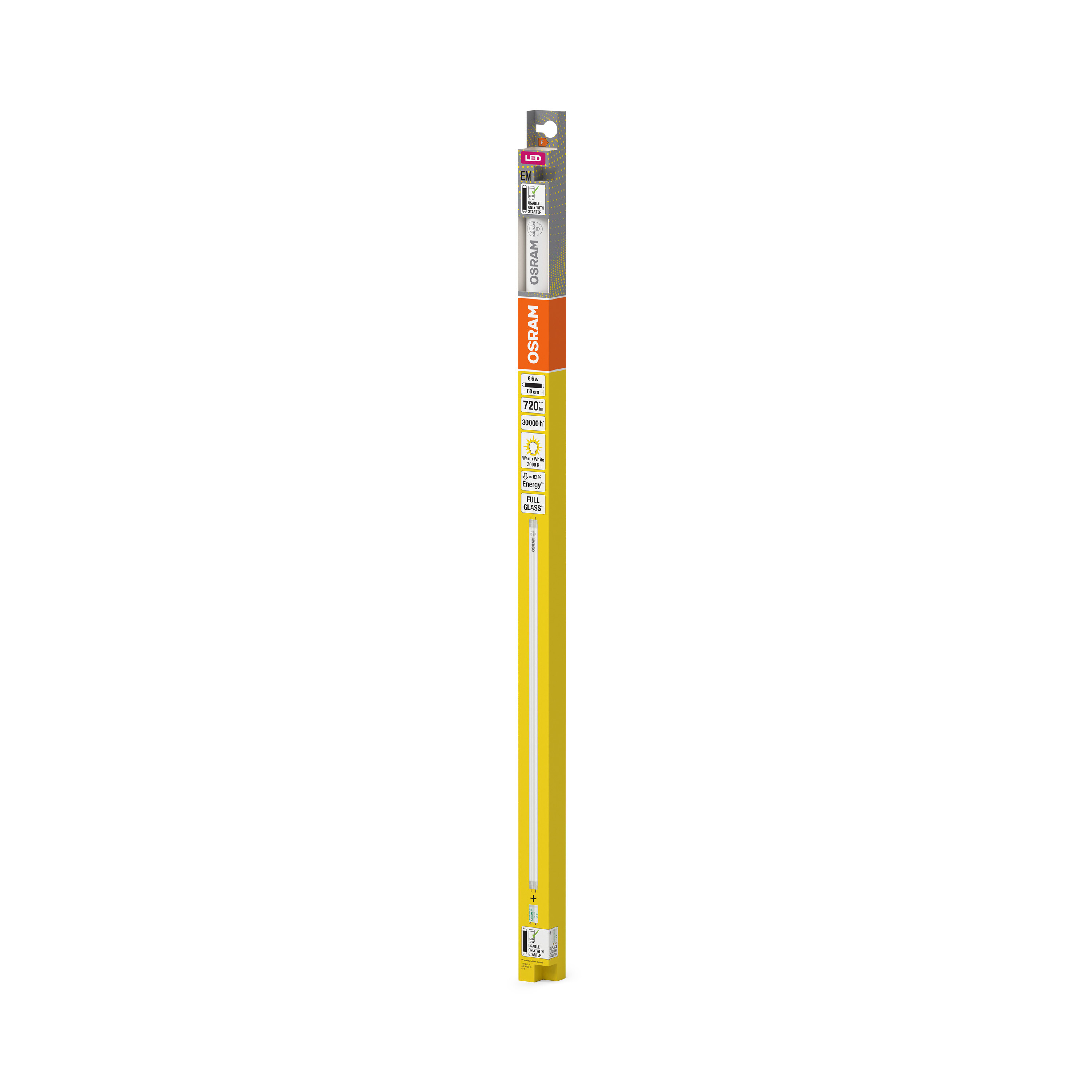 Osram LED Röhre TUBE T8, warmweiß