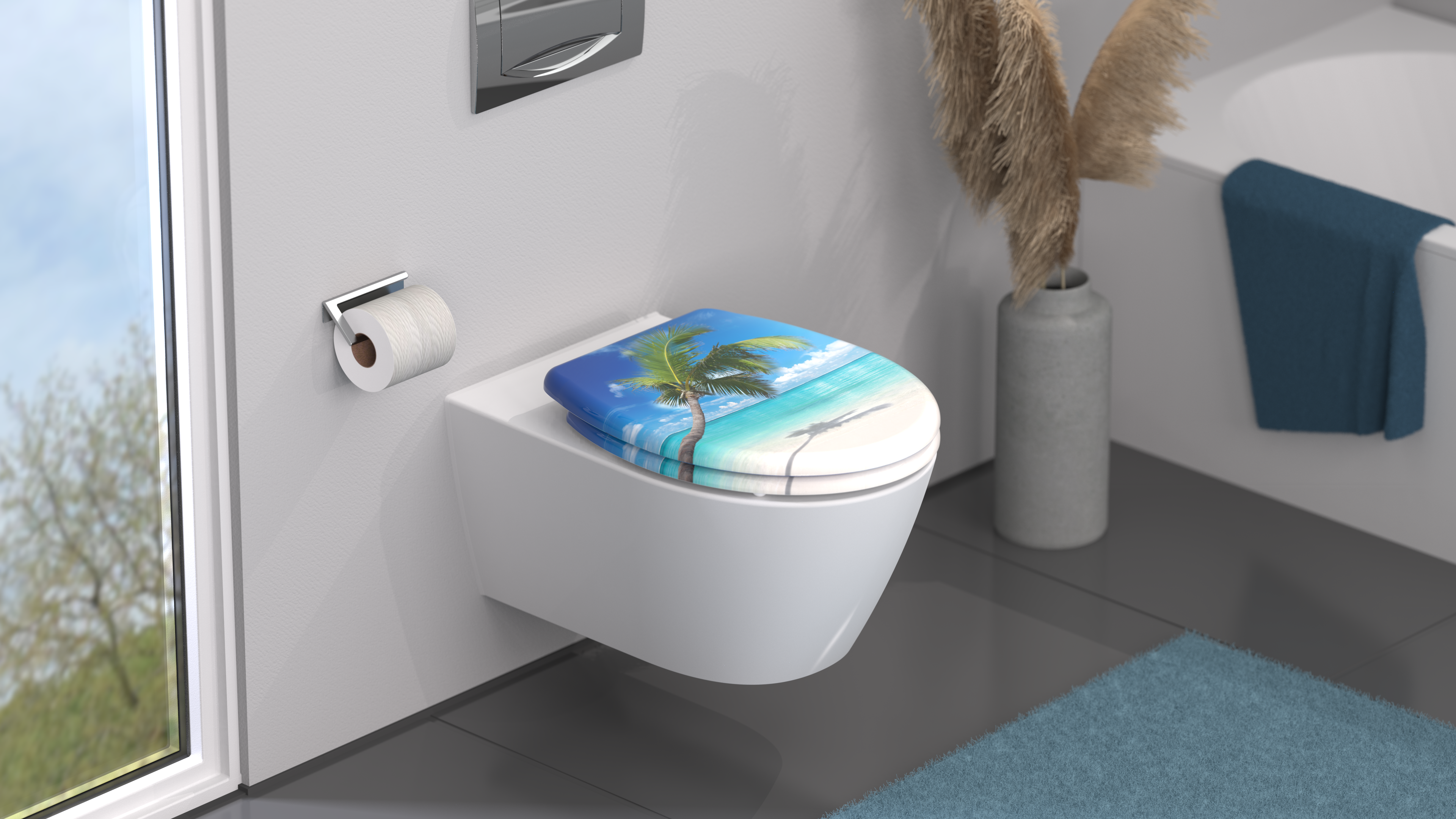 Schütte Duroplast WC-Sitz Carribean Schütte Duroplast WC-Sitz Carribean