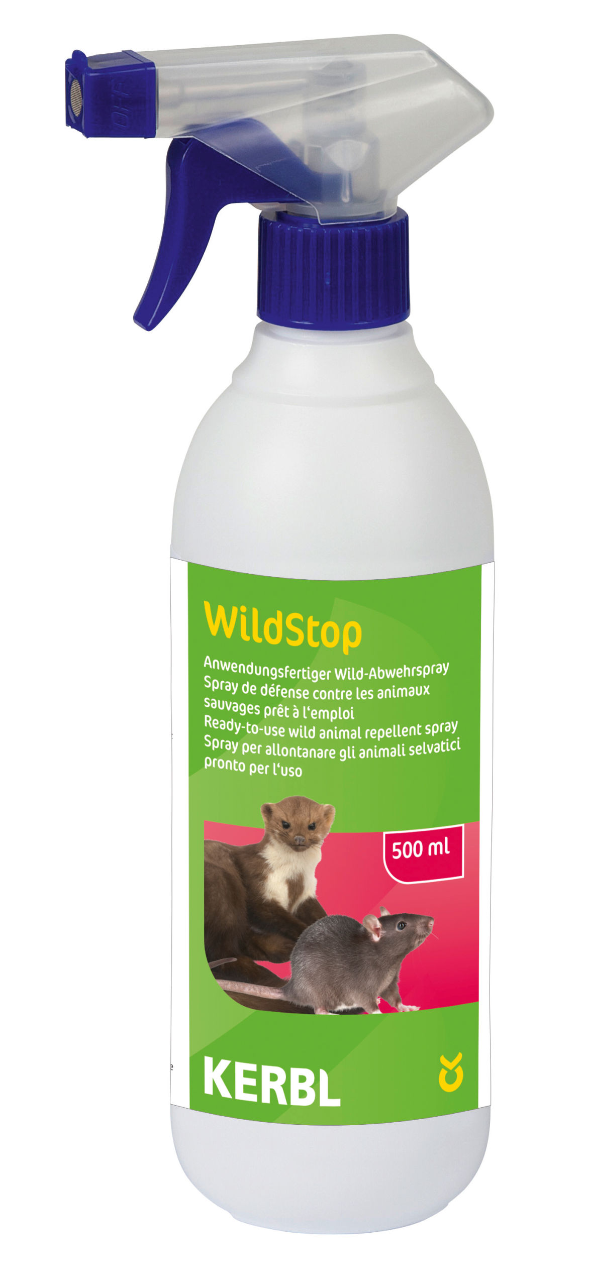 Kerbl WildStop Abwehrspray, 500ml Kerbl WildStop Abwehrspray, 500ml