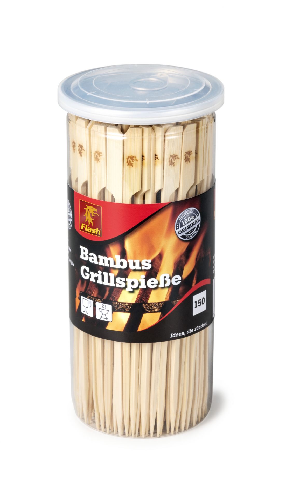 Boomex Flash Bambus Grillspieße, 18 cm
