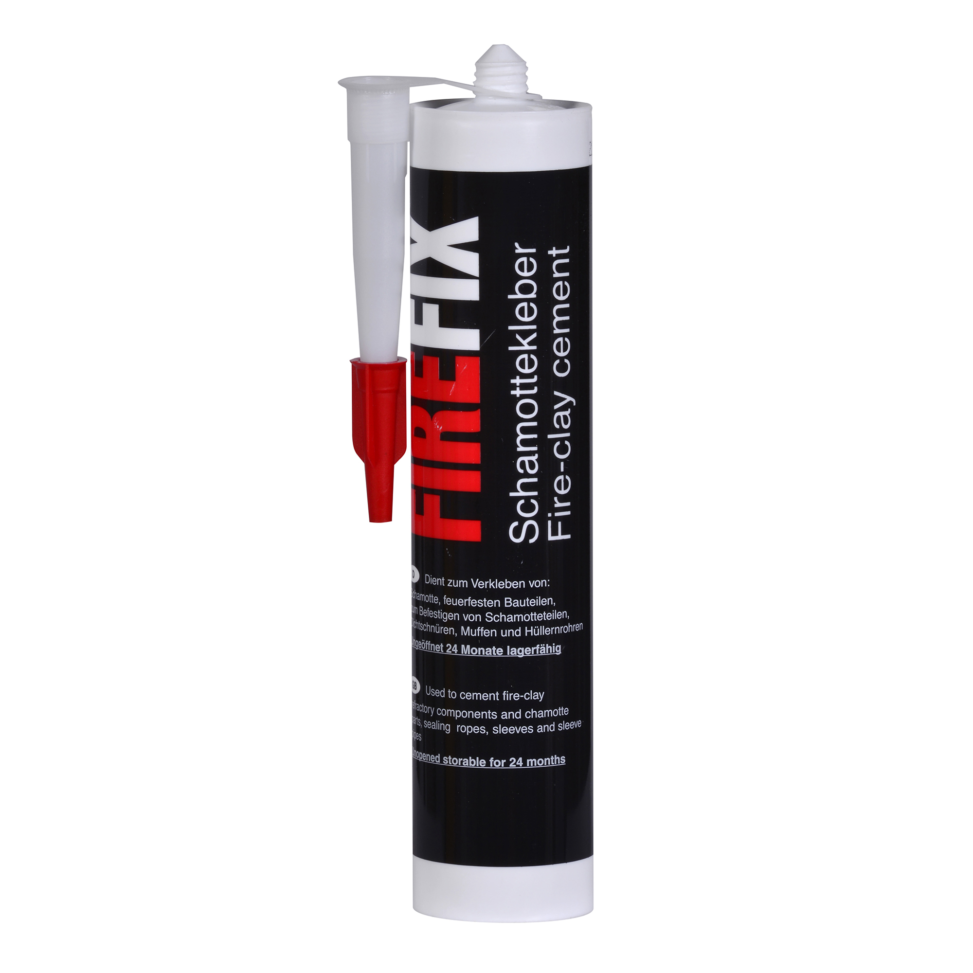 Firefix Schamottkleber, 310 ml Kartusche