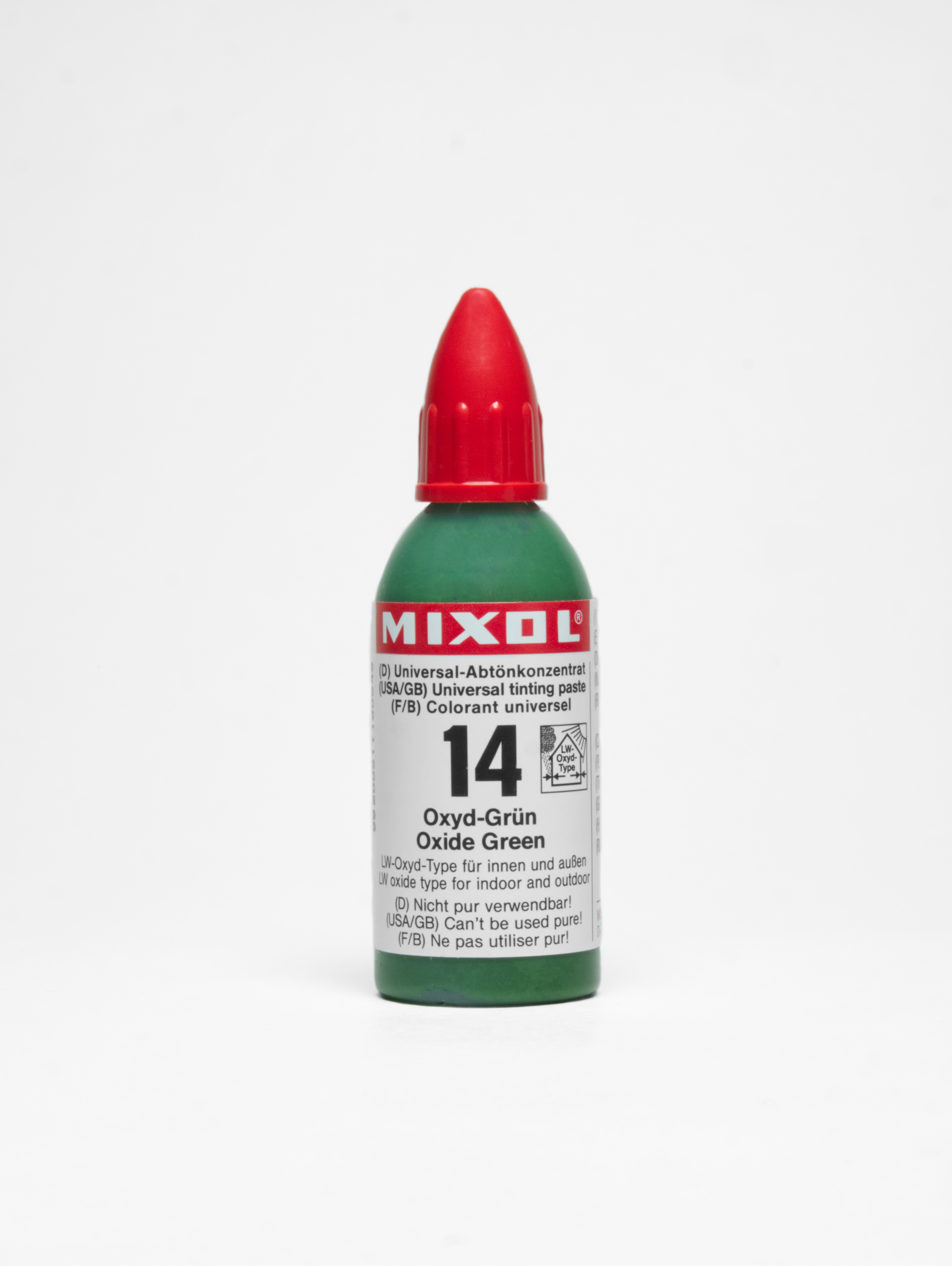 Mixol Uni Abtönkonzentrat, oxidgrün, 20 ml Mixol Uni Abtönkonzentrat, oxidgrün, 20 ml