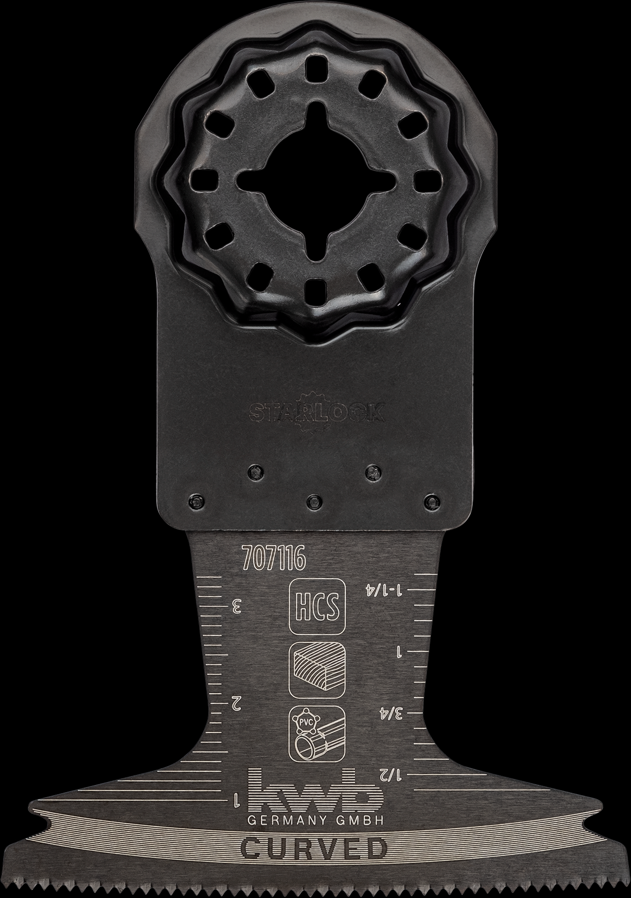 kwb Starlock Tauchsägeblatt, curved, 65 mm kwb Starlock Tauchsägeblatt, curved, 65 mm
