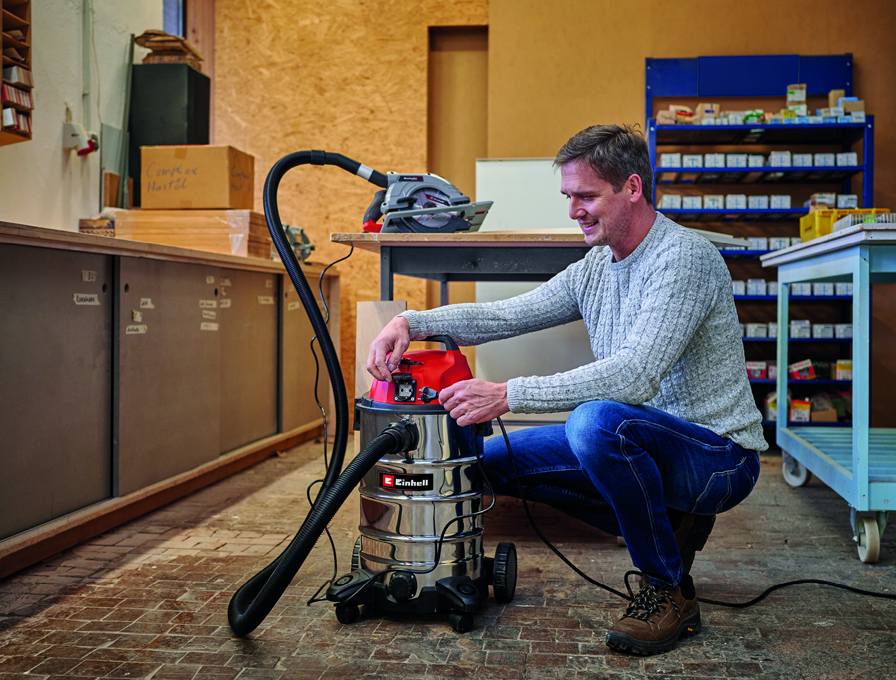 162949_08 Anwendung in Verbindung mit Schleifgerät