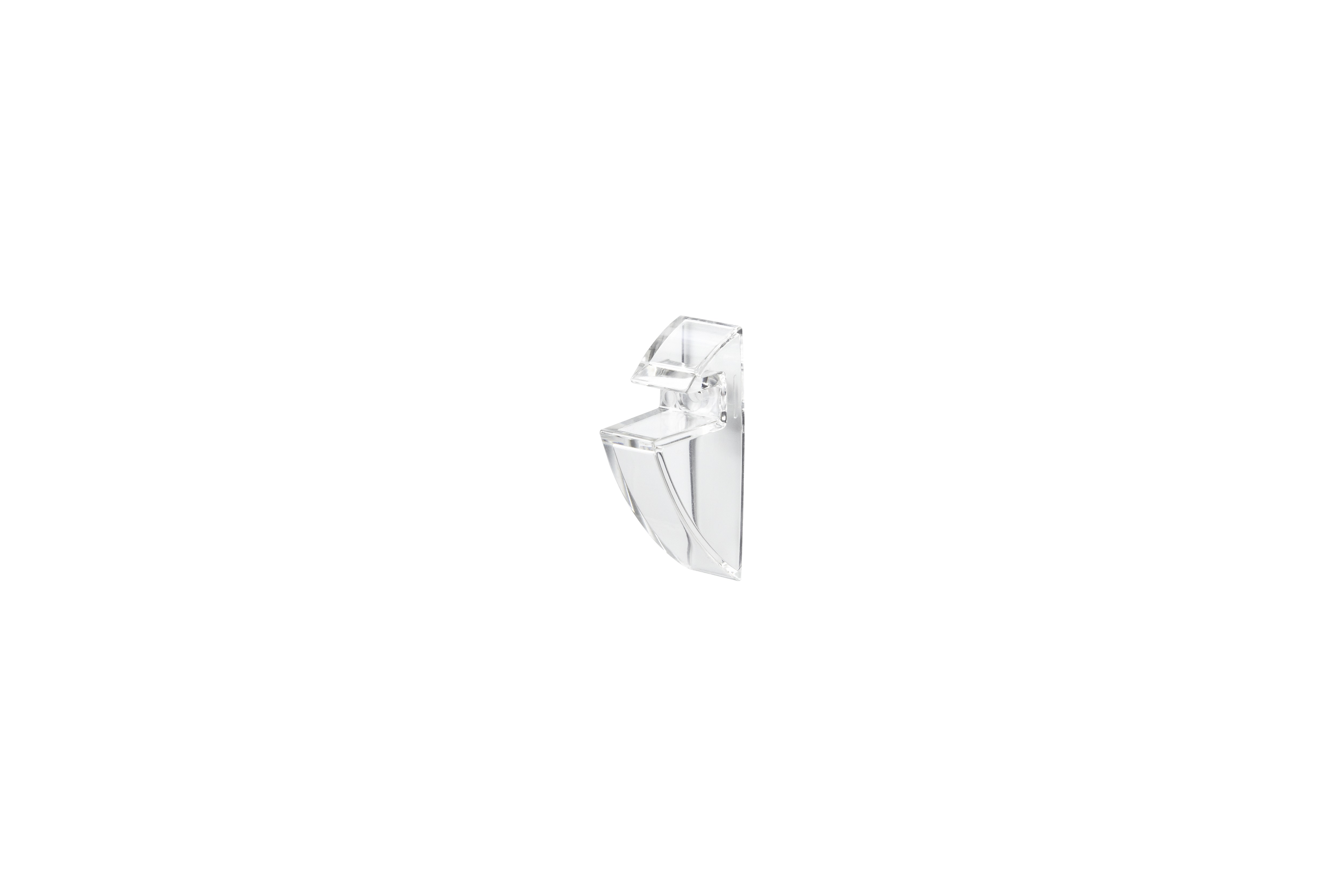 15620_16573-Clip-8mm-Transparent Dolle Regalträger Polyclip