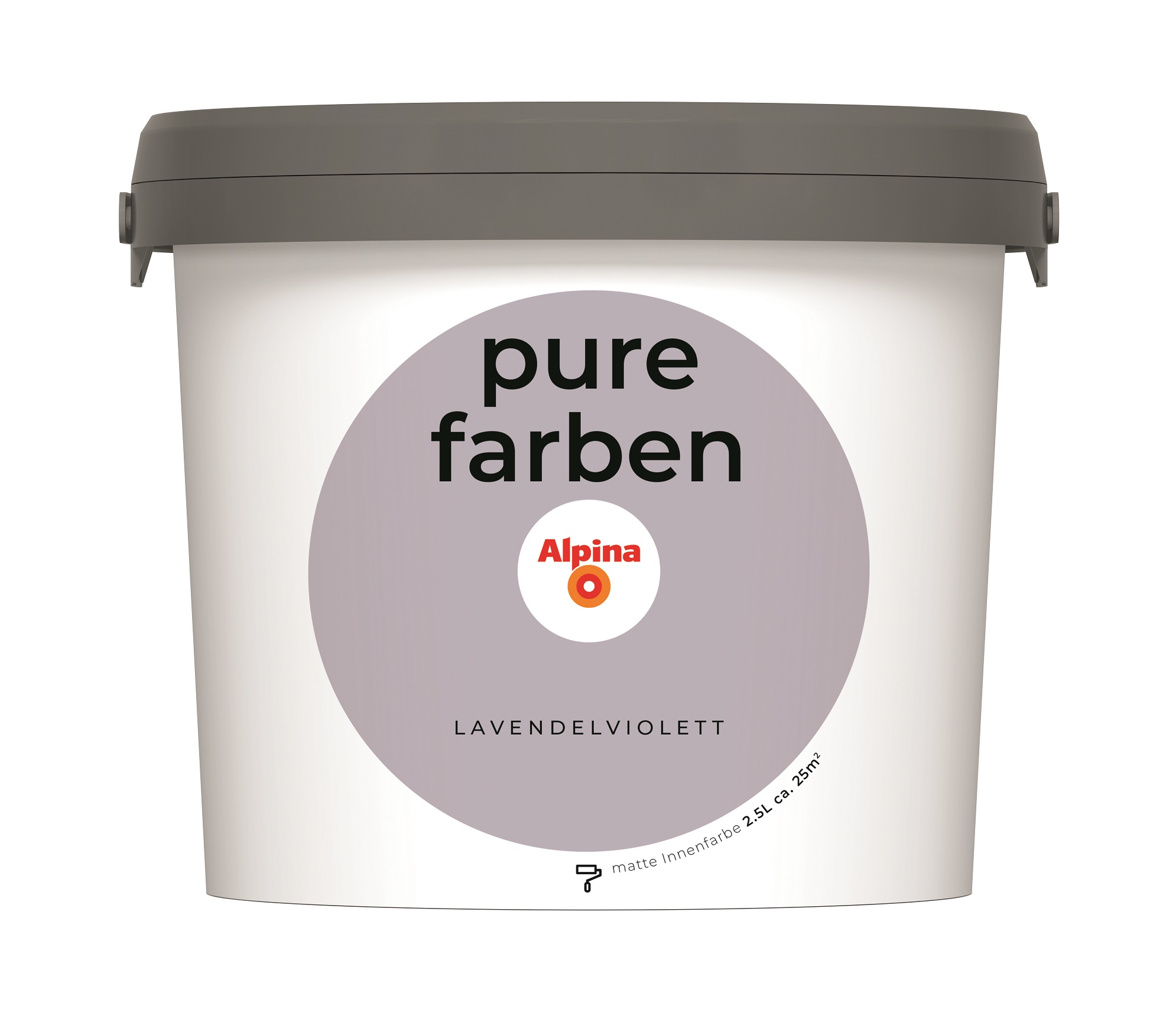 Alpina Pure Farben Lavendelviolett, 2,5 Liter