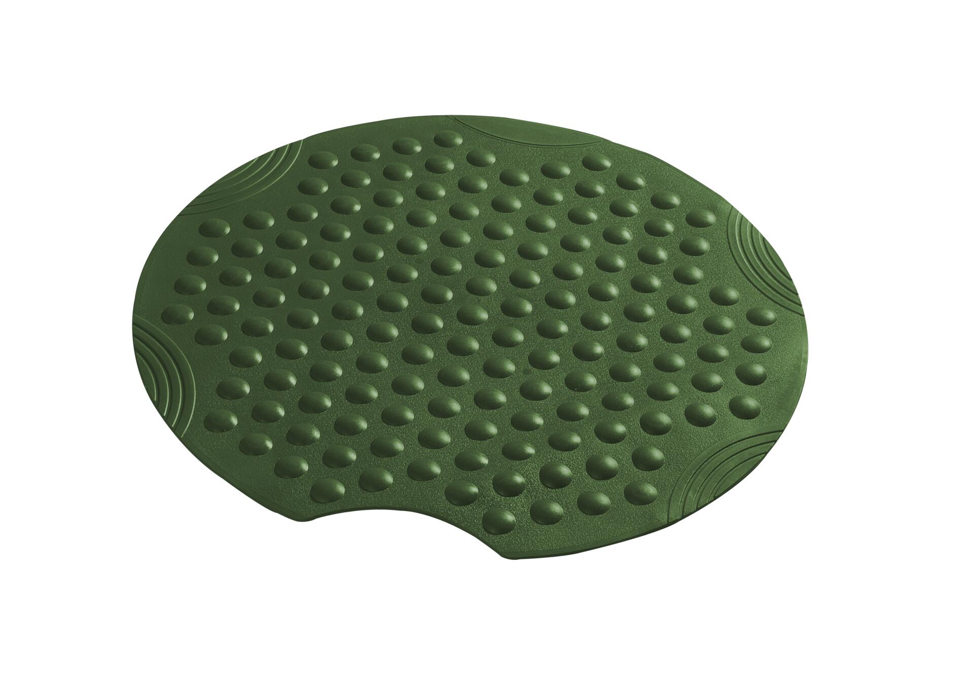 Ridder Duscheinlage Tecno ca. Ø 55 cm, dunkelgrün, 100% TPE Ridder Duscheinlage Tecno ca. Ø 55 cm, dunkelgrün, 100% TPE
